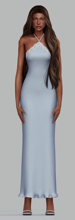 Галерея мода Платье комбинация Silk Charmeuse #1